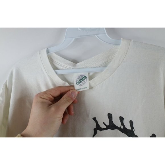 Vtg 90s Mens XL Distressed Mr Pibb Put It In Your Head Double Sided T-Shirt USA - Picture 5 of 10